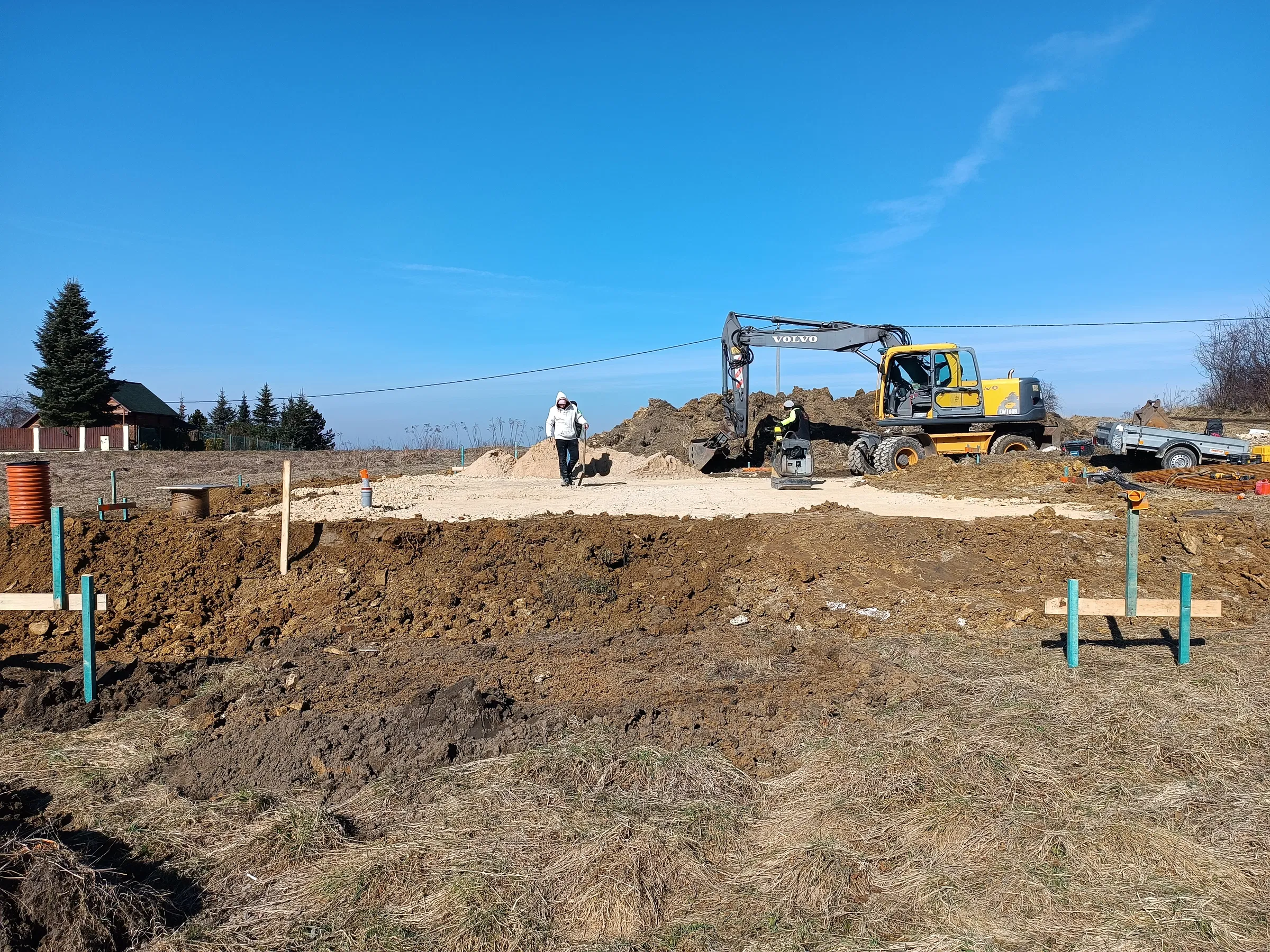 Realizacja — prace ziemne 1