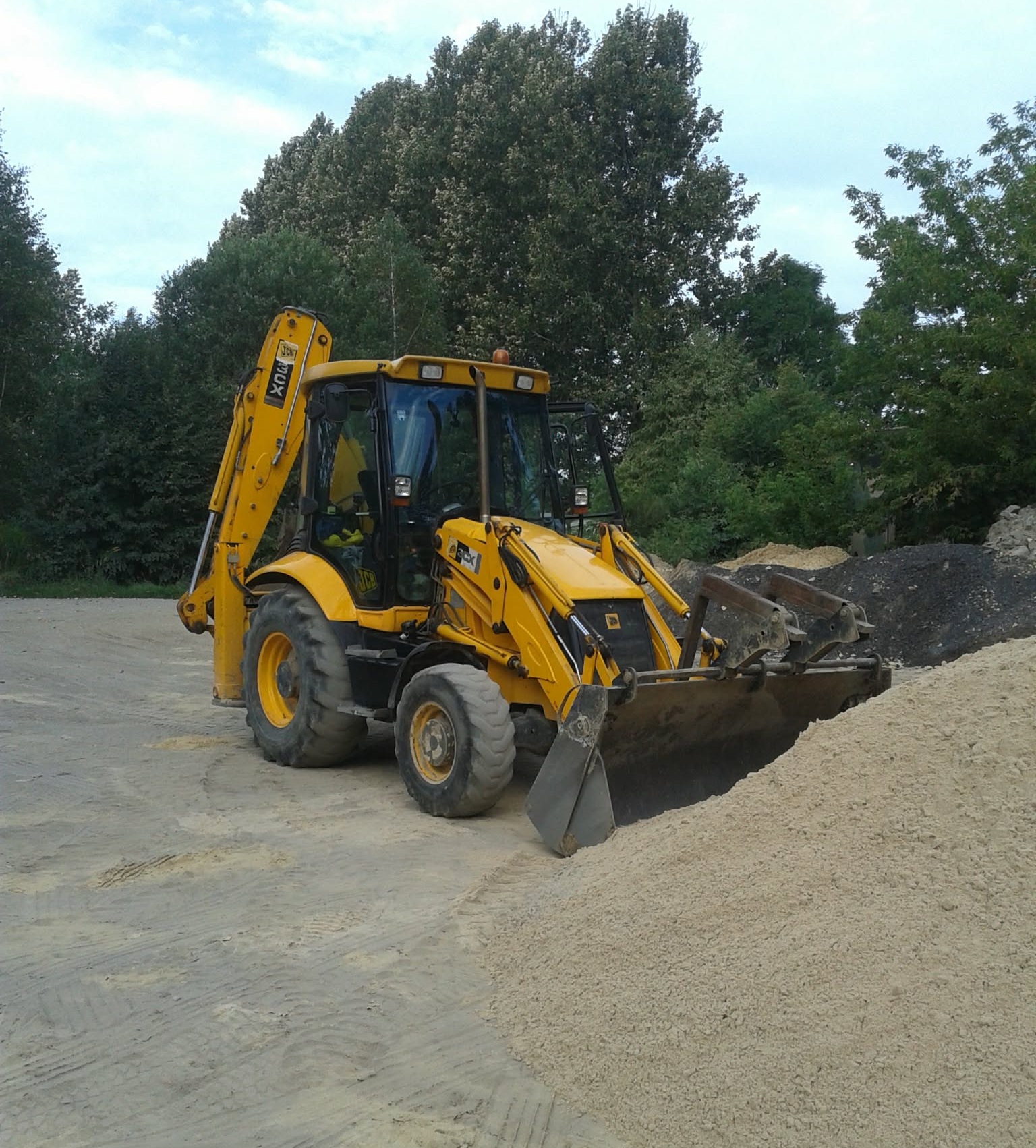 Koparko-ładowarka JCB-3CX