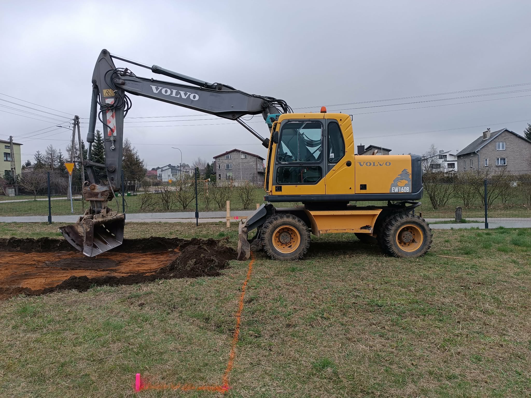 Koparka kołowa VOLVO EW160B